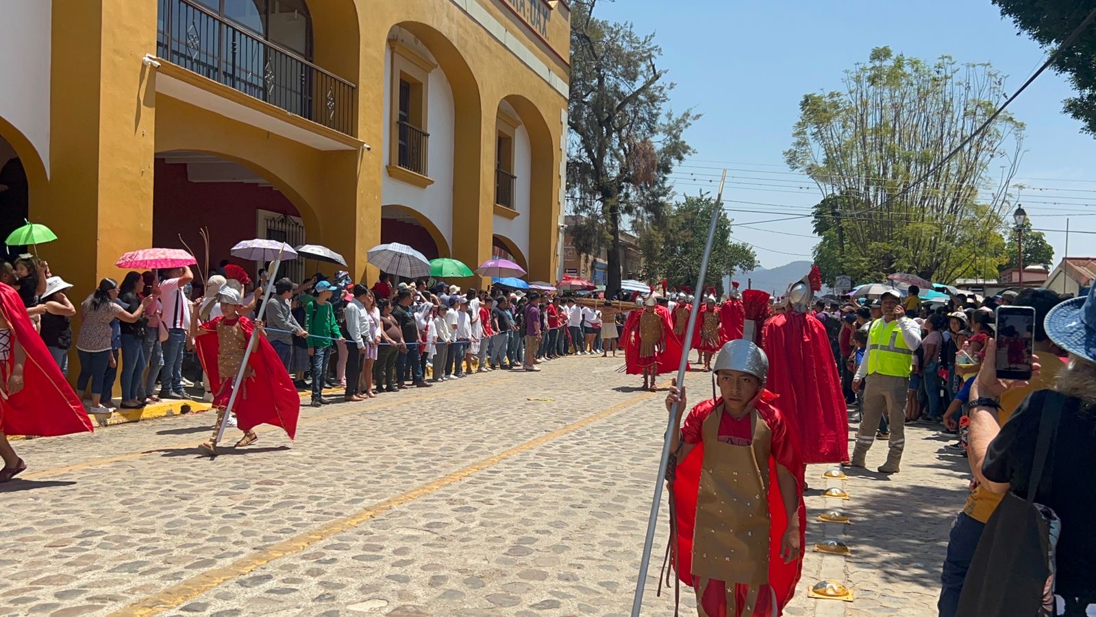 Cientos de fieles vivieron la representación 