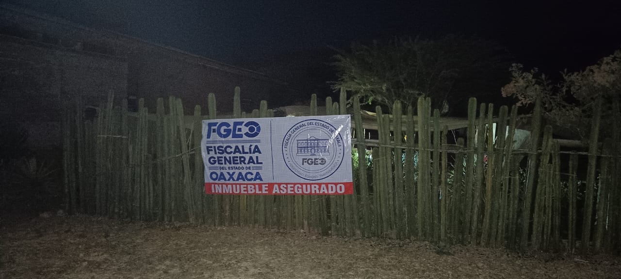 Catea FGEO hotel “Casa del Silencio” en San Pablo Mitla; asegura drogas y clausura el inmueble