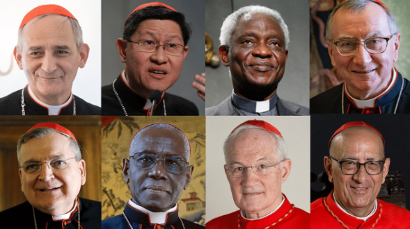 Destacan nueve cardenales como posibles sucesores del Papa Francisco