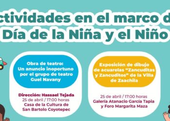 Celebrará CCO Día de la Niña y el Niño con diversas actividades artísticas y culturales