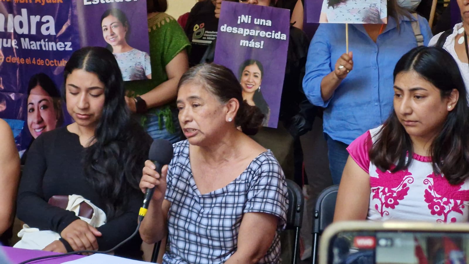 Anhelaba que mi hija apareciera con vida, pero no fue así»:  madre de Sandra Domínguez