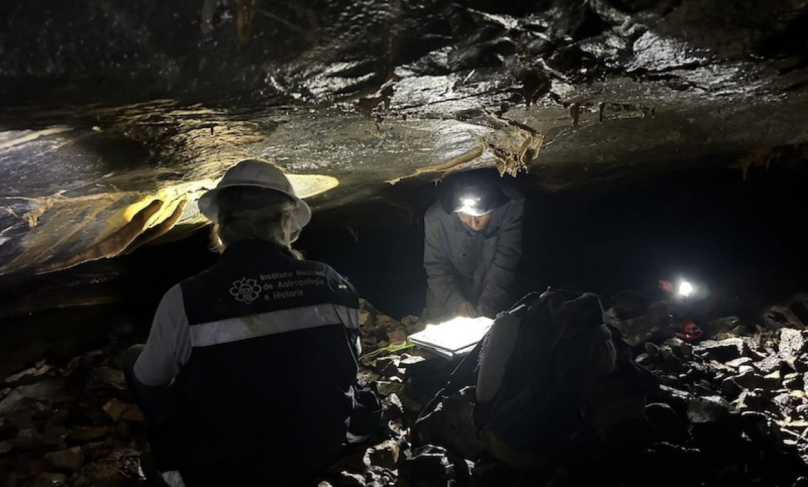 Descubren vestigios prehispánicos en cueva de Guerrero