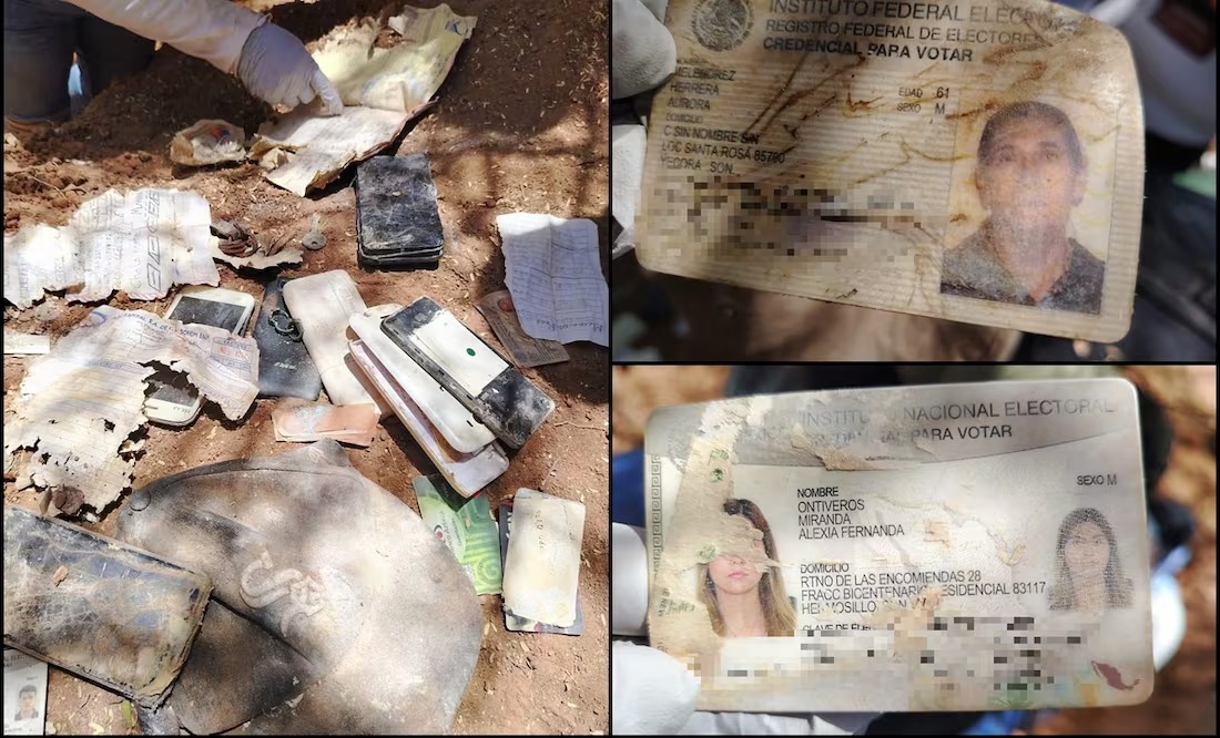 Localizan Madres Buscadoras seis cuerpos en fosas clandestinas de Hermosillo