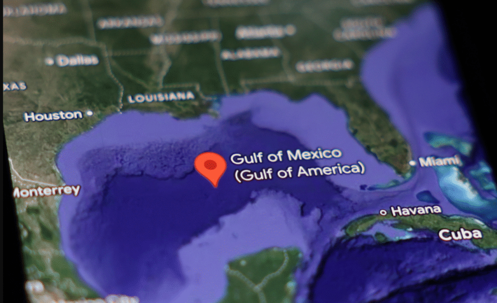 Aprueba Cámara de EU cambiar nombre del Golfo de México a Golfo de América