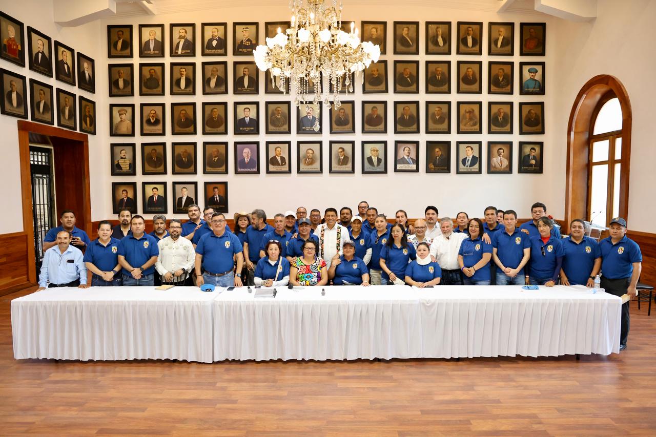 Reitera Salomón Jara apertura al diálogo respetuoso con base trabajadora del sector salud