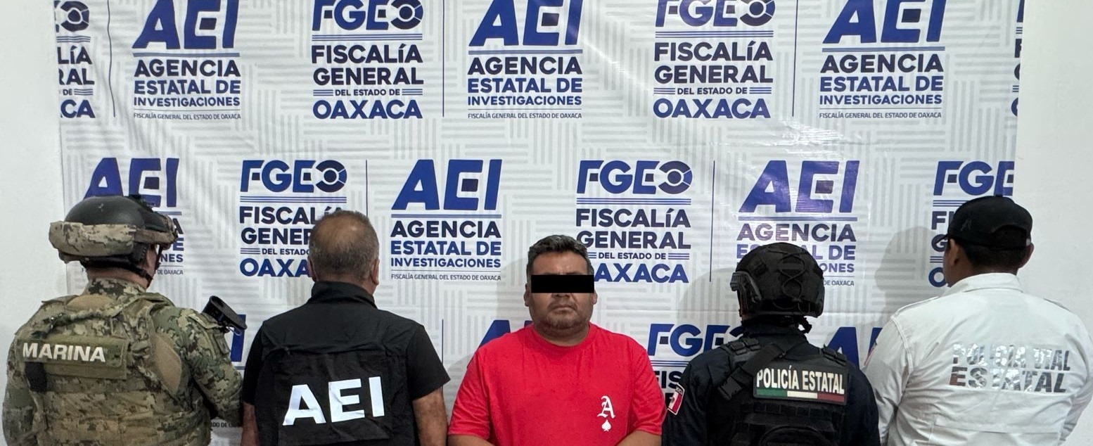 Detiene FGEO a hombre acusado de incumplir con pensión alimentaria en la costa