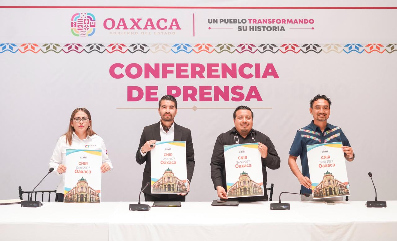 Anuncian a Oaxaca como sede del CNIR 2027