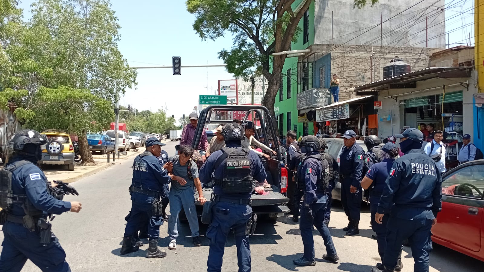 Realizan operativo “Operación Pescador” en la Central de Abasto