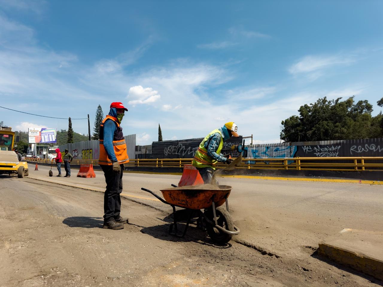 Avanza SIC en la nueva meta del Mega Plan de Bacheo y Reencarpetamiento de la ZMO