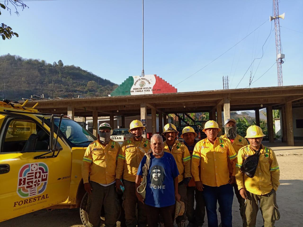 Controlado al 100% incendio forestal en San Juan Juquila Mixes: Coesfo