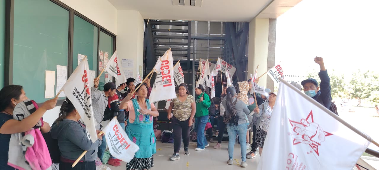 Exigen organizaciones oaxaqueñas justicia ante Tribunal Superior