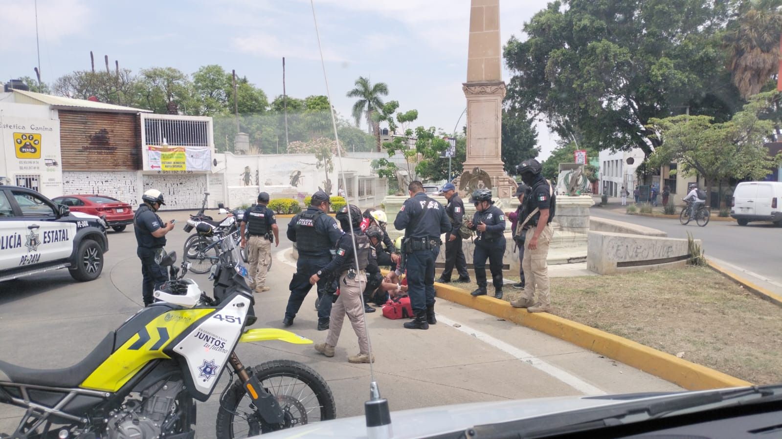 Presunto asalto en la zona norte deja tres detenidos; dos de ellos con heridas por arma de fuego