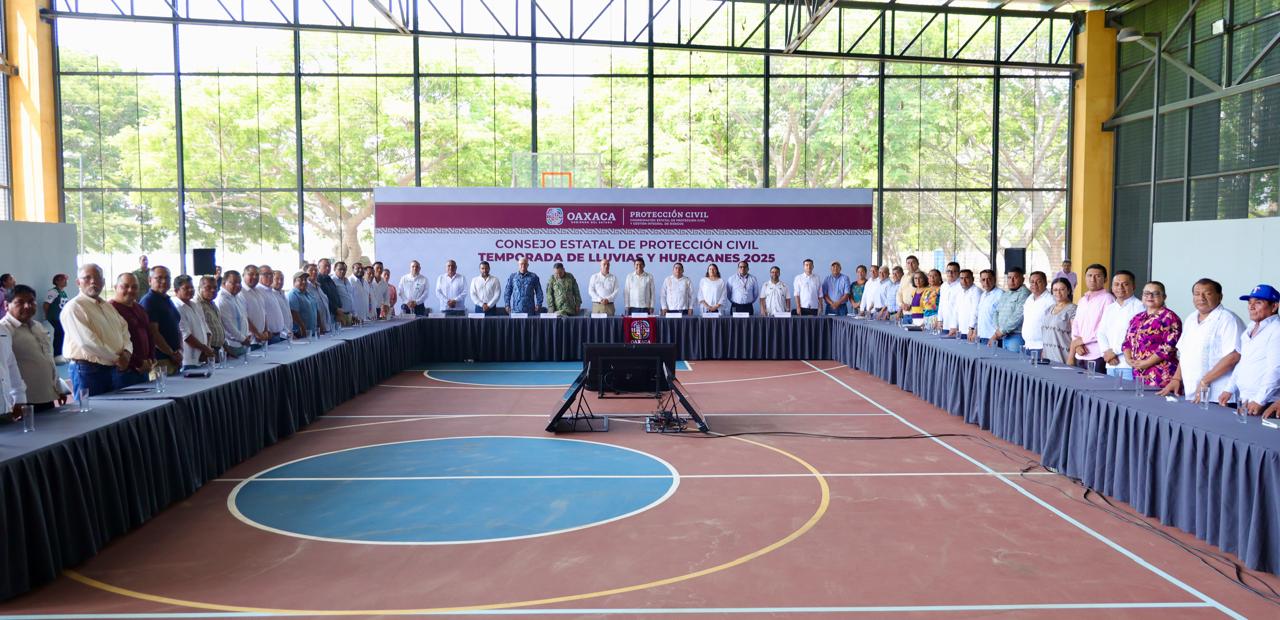 En el Istmo de Tehuantepec, Gobernador de Oaxaca instala Consejo Regional de Protección Civil