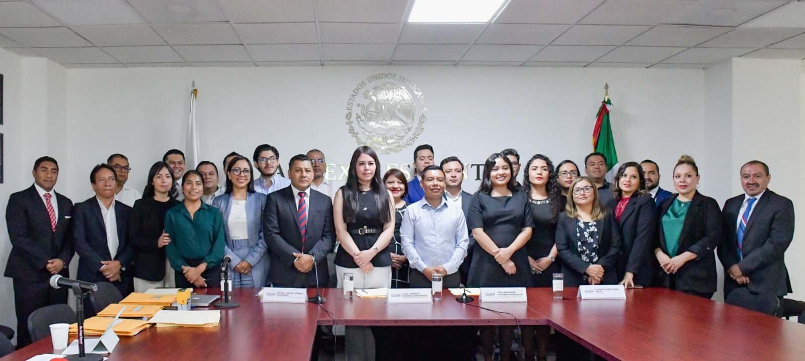 Recibe Unidad Técnica de Fiscalización del Congreso de Oaxaca declaraciones patrimoniales y de intereses de la ASFE