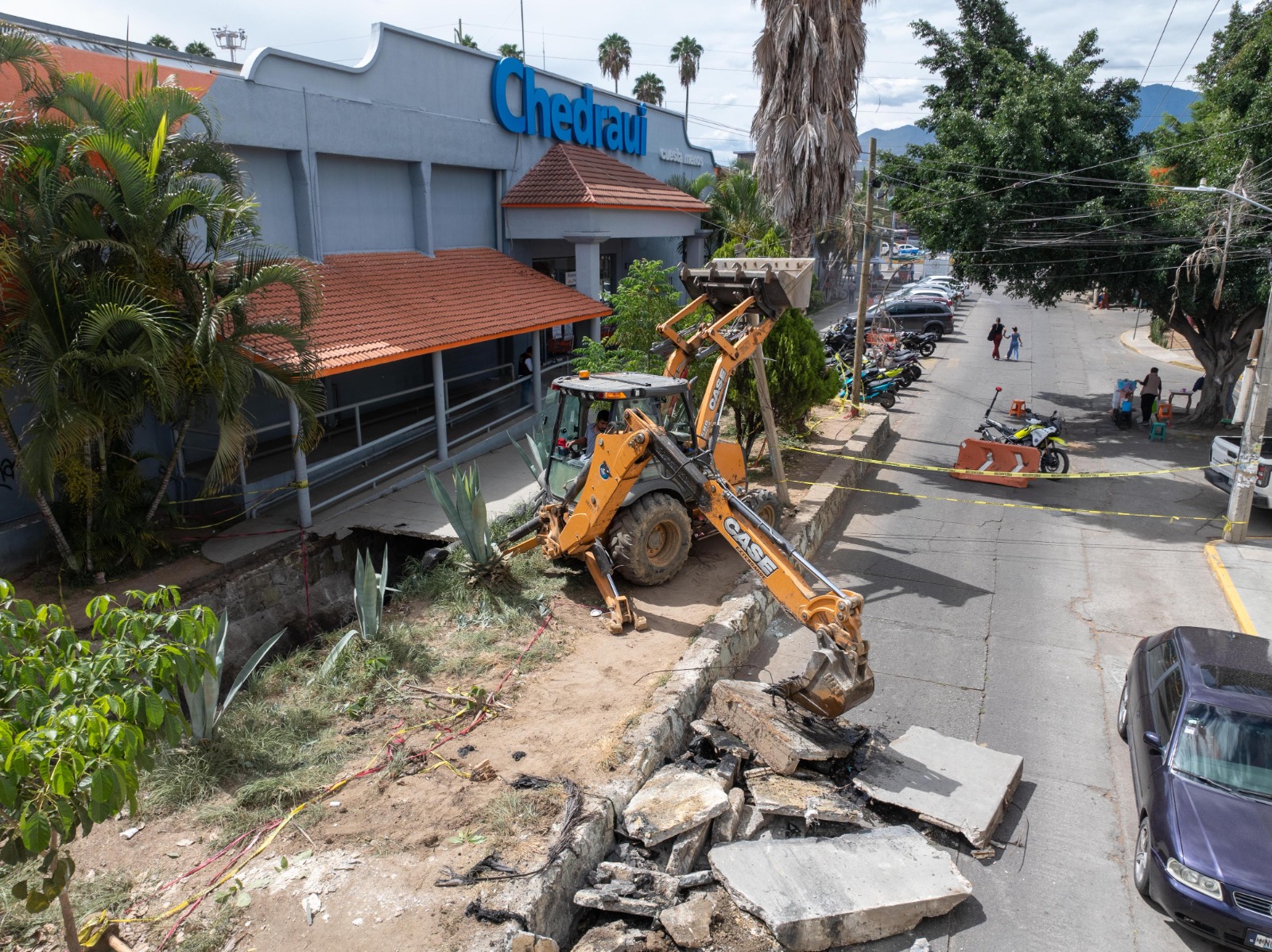 Oaxaca de Juárez refuerza la seguridad peatonal con la rehabilitación del Andador del Sol