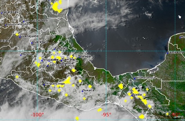 Informa Protección Civil sobre posible formación de ciclón tropical frente a las costas de Oaxaca y Guerrero