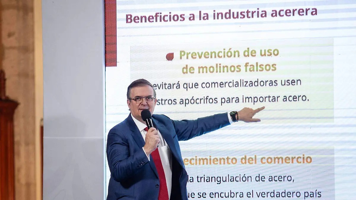 Cancela gobierno federal registros falsos en molinos de acero