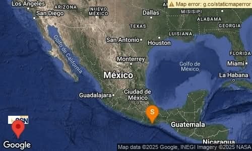 Sorprende a Oaxaca sismo de Magnitud 4.5 durante la madrugada