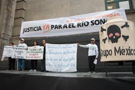 Exigen comunidades de Río Sonora justicia ambiental contra Grupo México