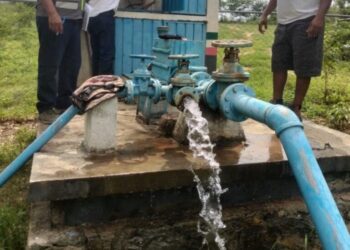 Restablece Ceabien sistema de agua potable en Santo Domingo Armenta para poner a la Costa en pie