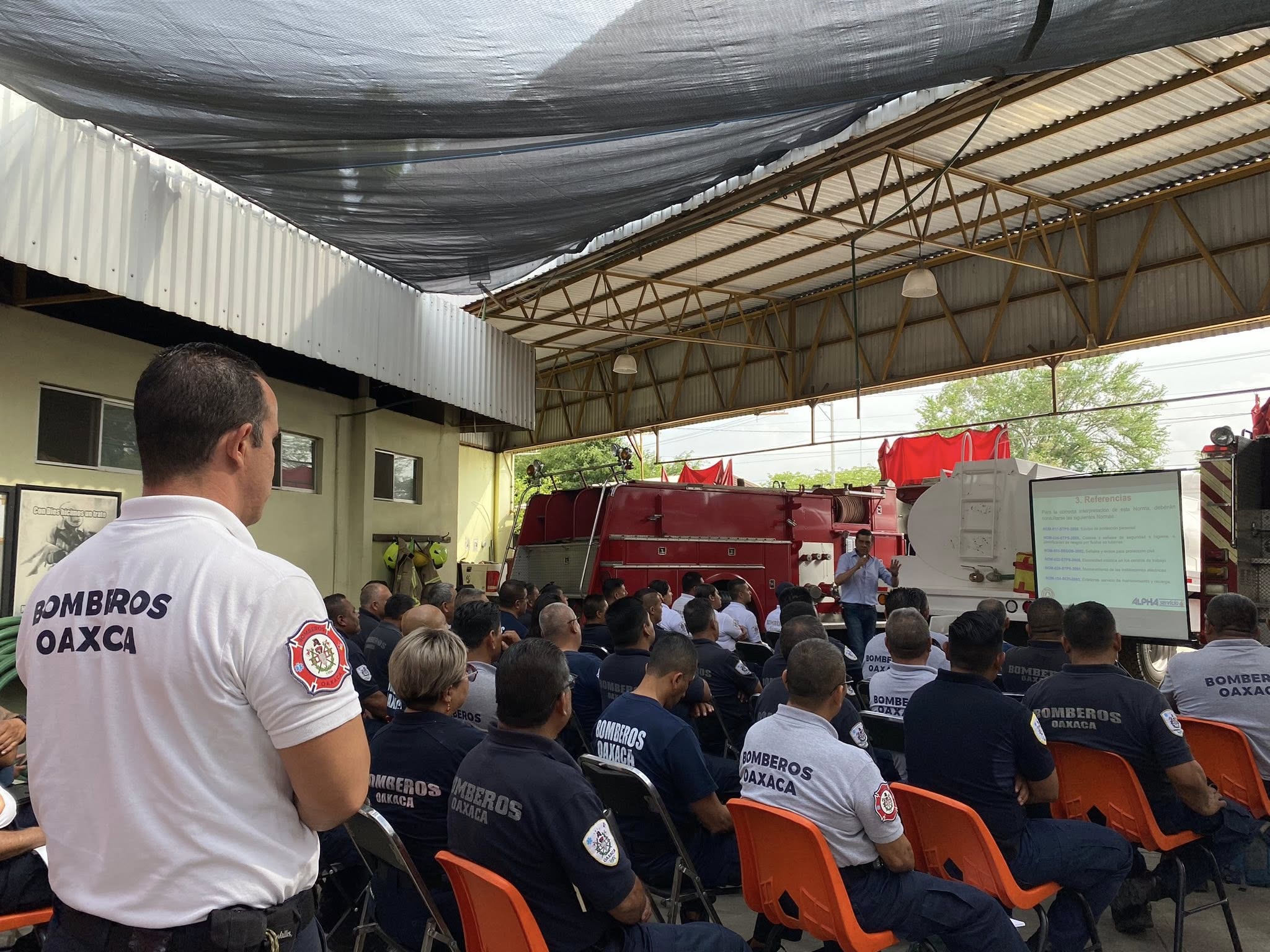 Fortalece Bomberos de Oaxaca capacidades técnicas conforme a normas oficiales