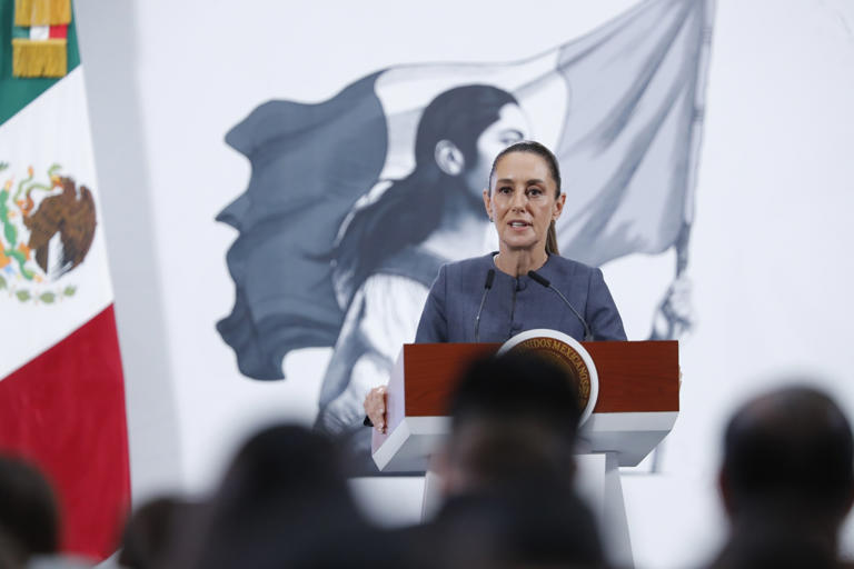 Destaca Sheinbaum fortaleza económica de México con indicadores de Bloomberg
