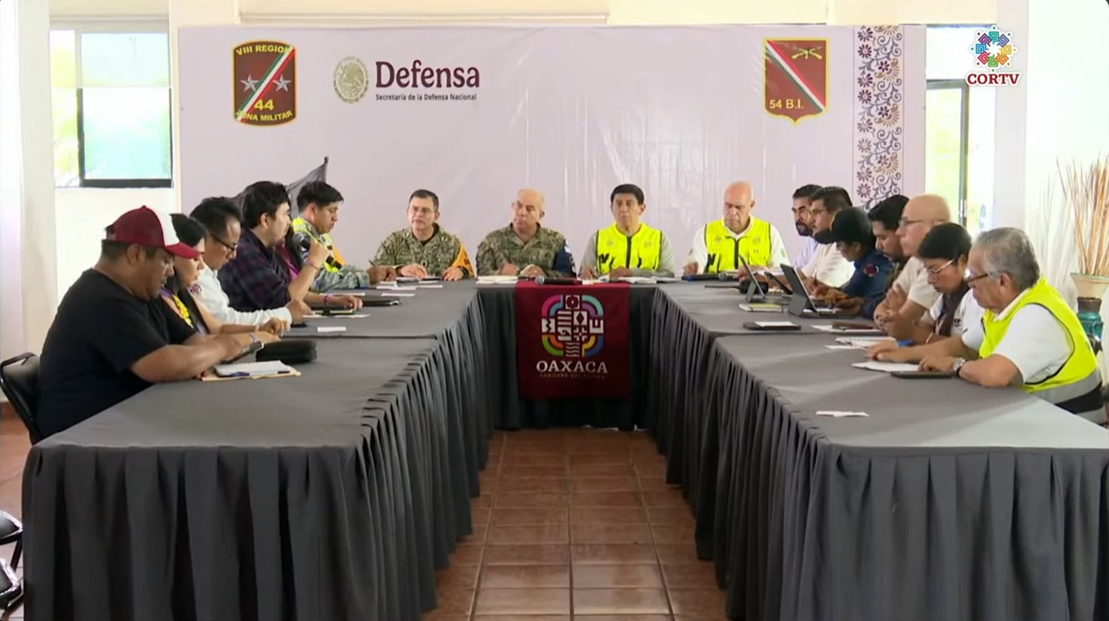 Presenta Consejo Estatal de Protección Civil reporte de daños tras el paso del huracán Erick en la costa oaxaqueña