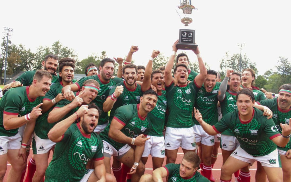 Conquista México el Torneo de Rugby de América del Norte con victoria contundente