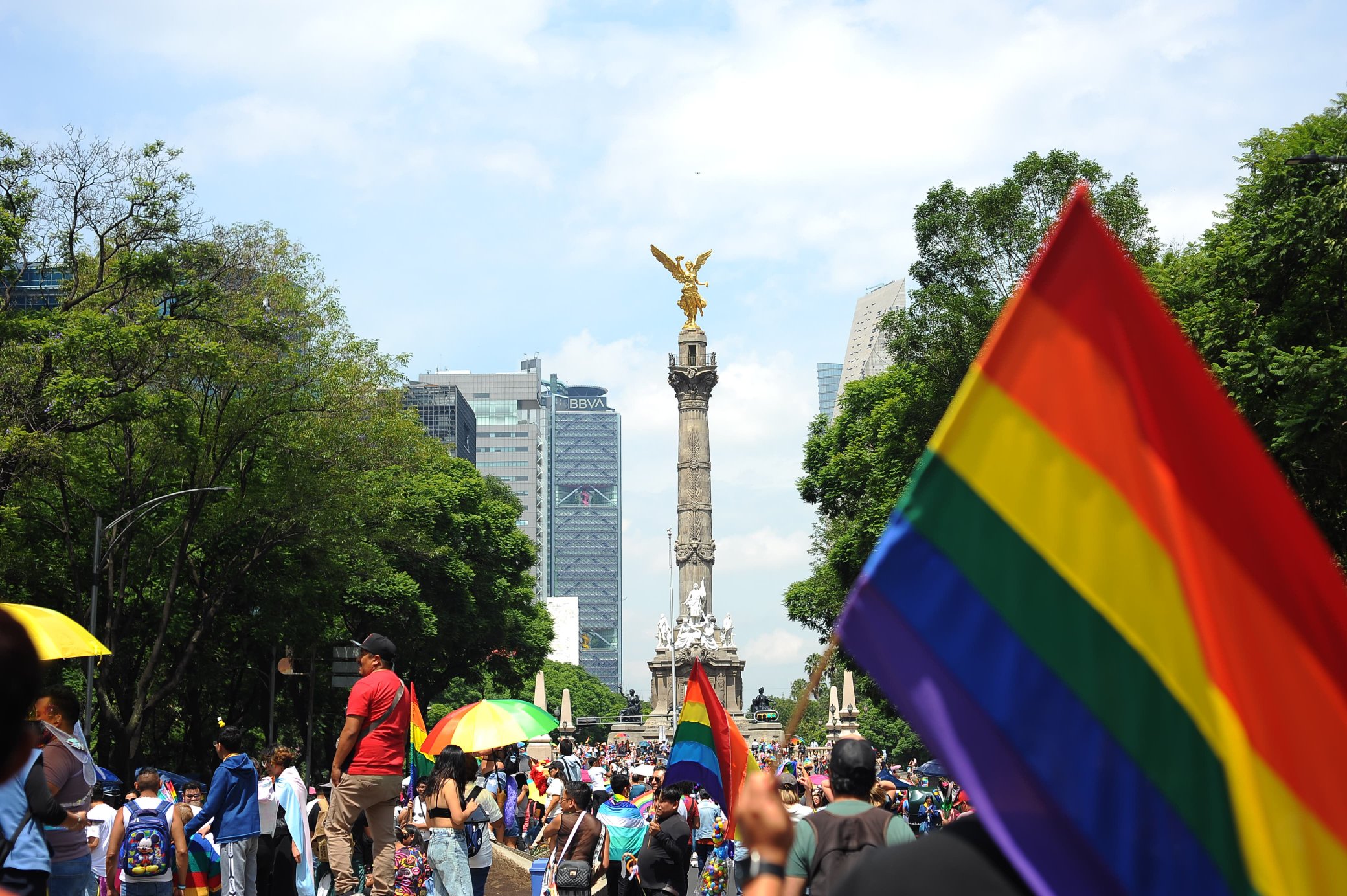 Marchan 25 mil personas en la 47ª edición del Orgullo LGBT+ en CDMX