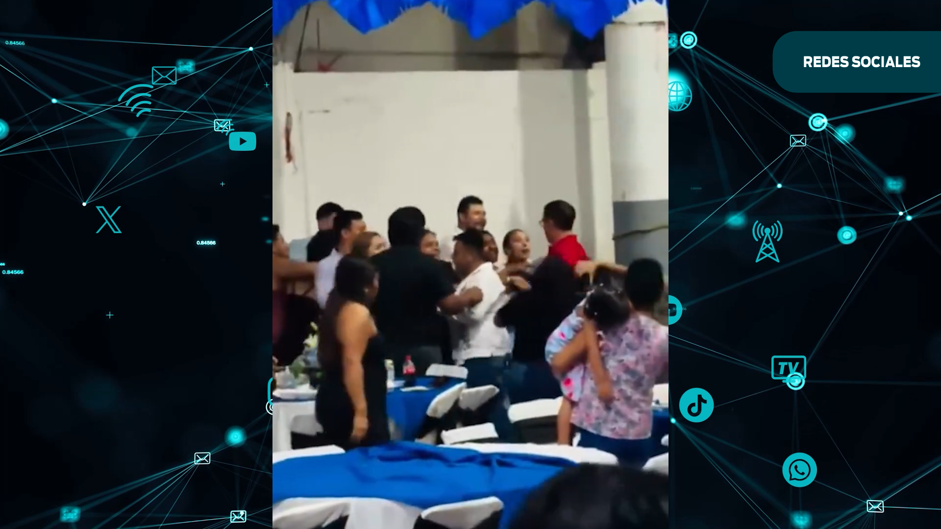 Termina en riña graduación en Mixtequilla