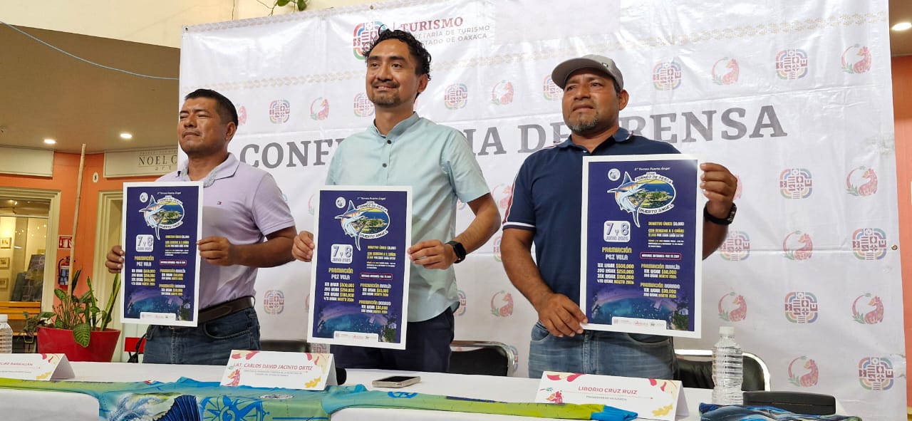 Anuncia Sectur Oaxaca Segundo Torneo de Pesca en Puerto Ángel
