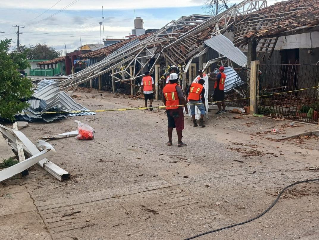 Atiende SIC estructuras dañadas por “Erick” y proyecta rehabilitación de espacios públicos