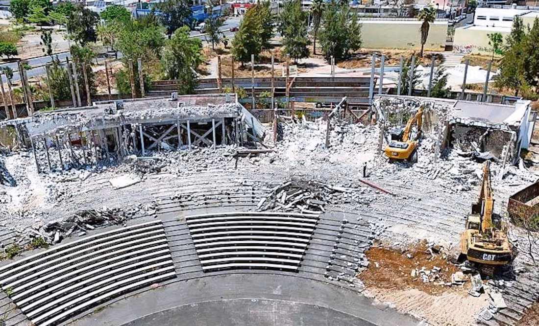 Derriban Ciudad de las Artes en Nayarit para construir estadio de fútbol