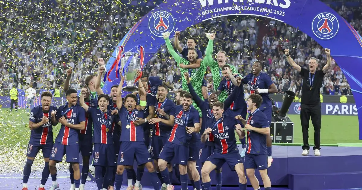 PSG conquista su primera Champions League con histórica goleada al Inter