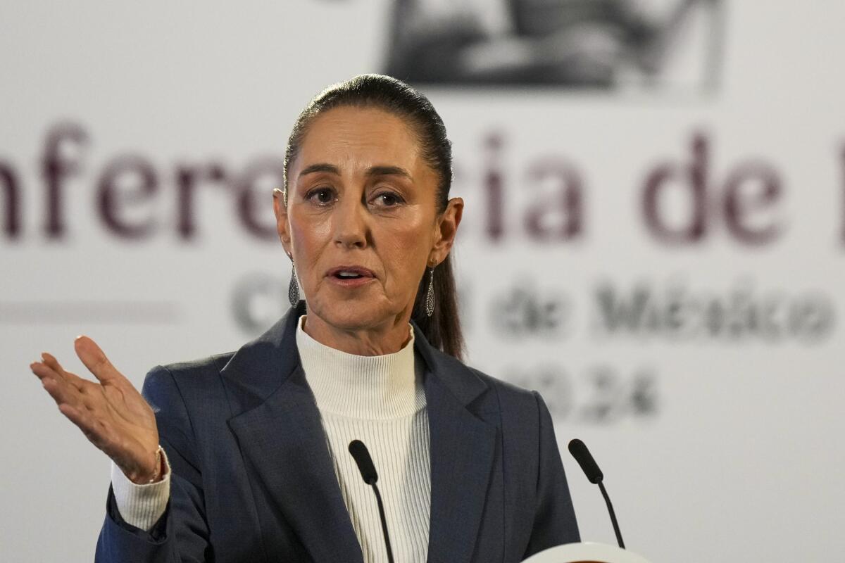 Cuestiona Sheinbaum a OEA por informe sobre elección judicial en México