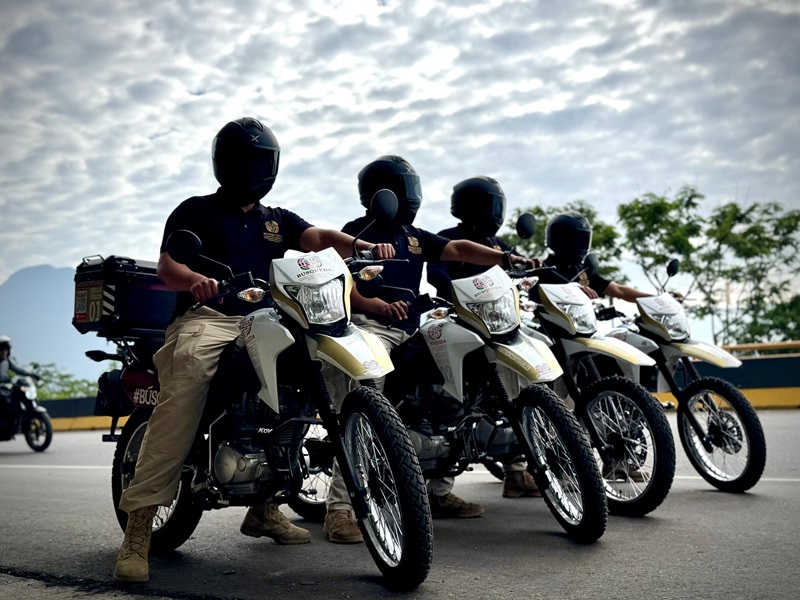Fortalece CLB Oaxaca capacidad operativa con nuevas motopatrullas