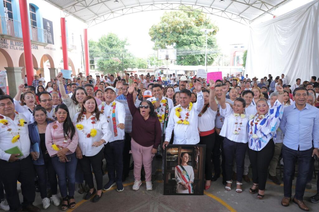 Impulsa Gobierno de Salomón Jara el campo y la educación de Villa de Etla