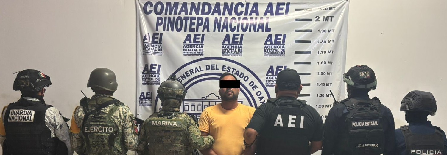 Ejecuta FGEO aprehensión por violación en Santiago Jamiltepec