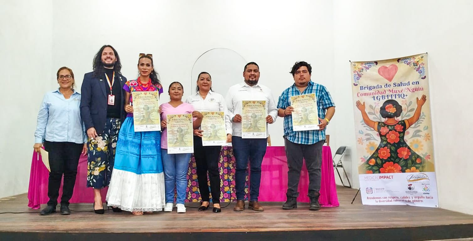 Realizarán brigada de Salud gratuita a comunidad Muxé/Ngüiú (LGBTTTIQ+) en el Istmo