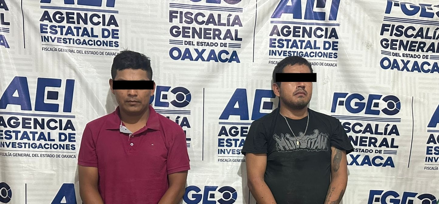 Realiza FGEO cateos en el Istmo y detiene a dos personas que agredieron con disparos a la AEI