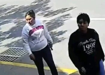 Captan a dos personas robando tenis en tienda Antonhy de Periférico