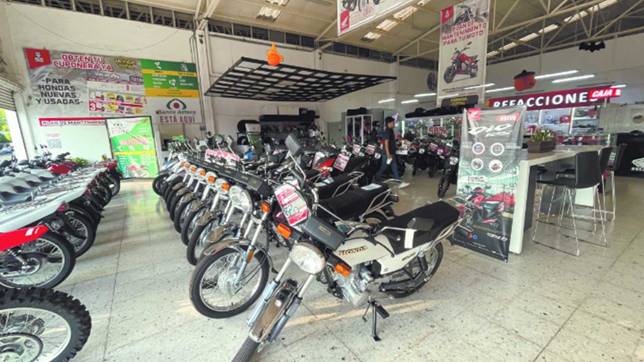 Alcanza México récord histórico en mercado de motos chinas