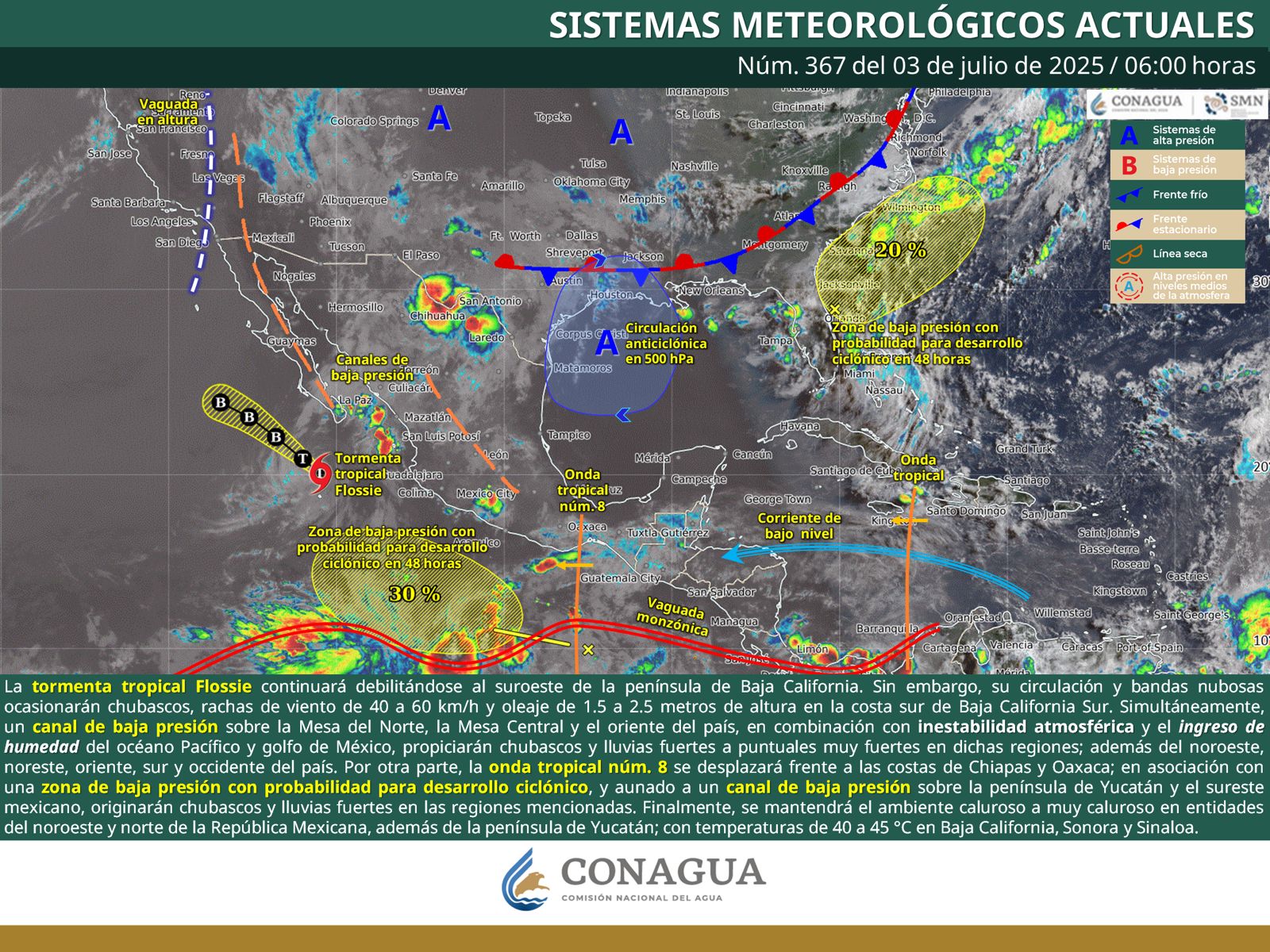Pronostican lluvias y tormentas vespertinas en Oaxaca para este jueves