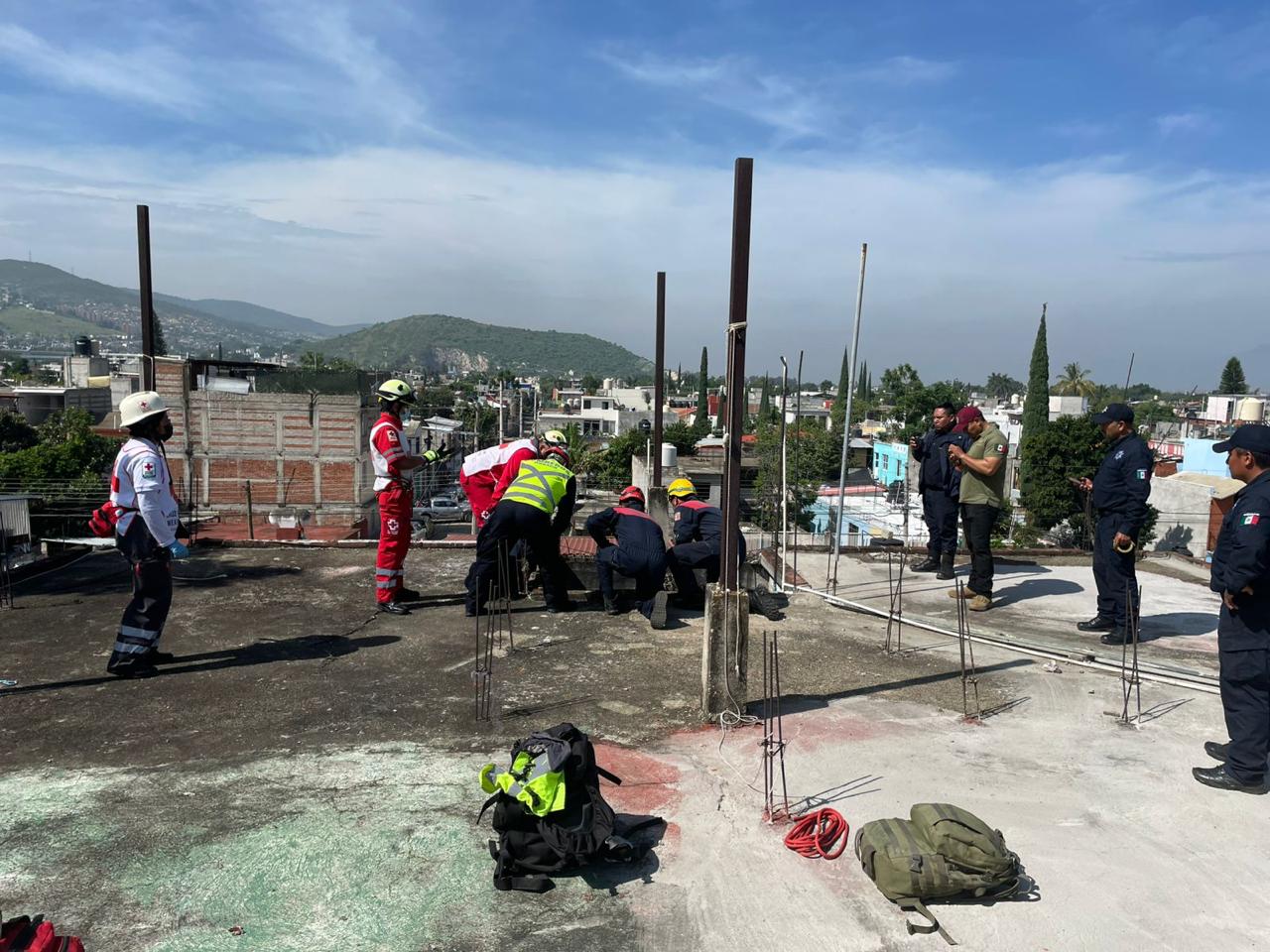 Fallece mujer tras caer de tres pisos de altura en Santa Lucía del Camino