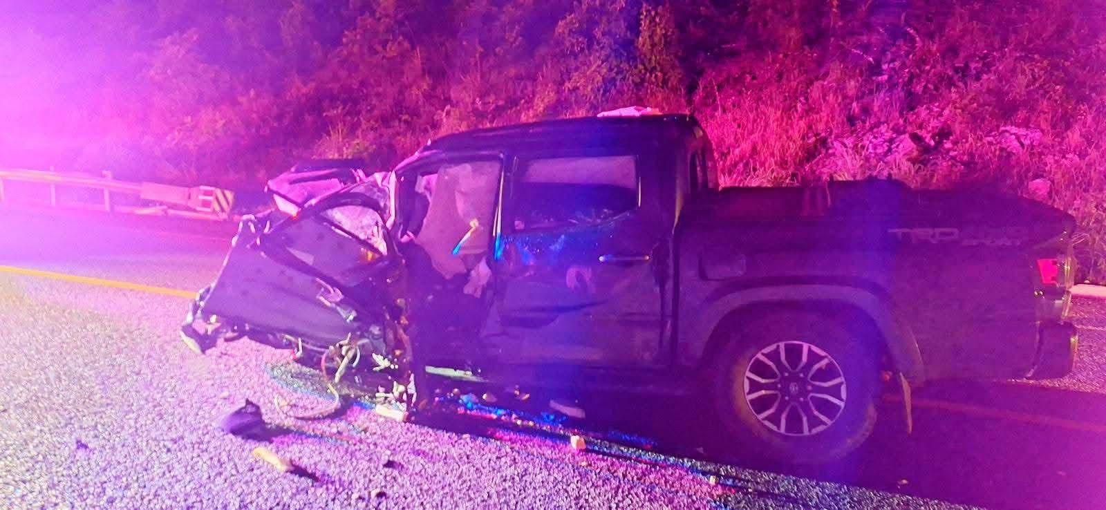 Choque frontal en autopista a la Costa deja un muerto