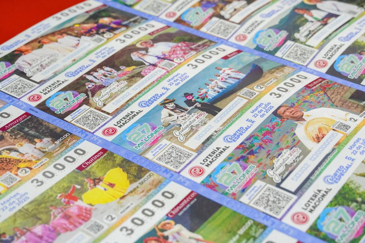 Acercan la Guelaguetza a todo México con billete de Lotería Nacional