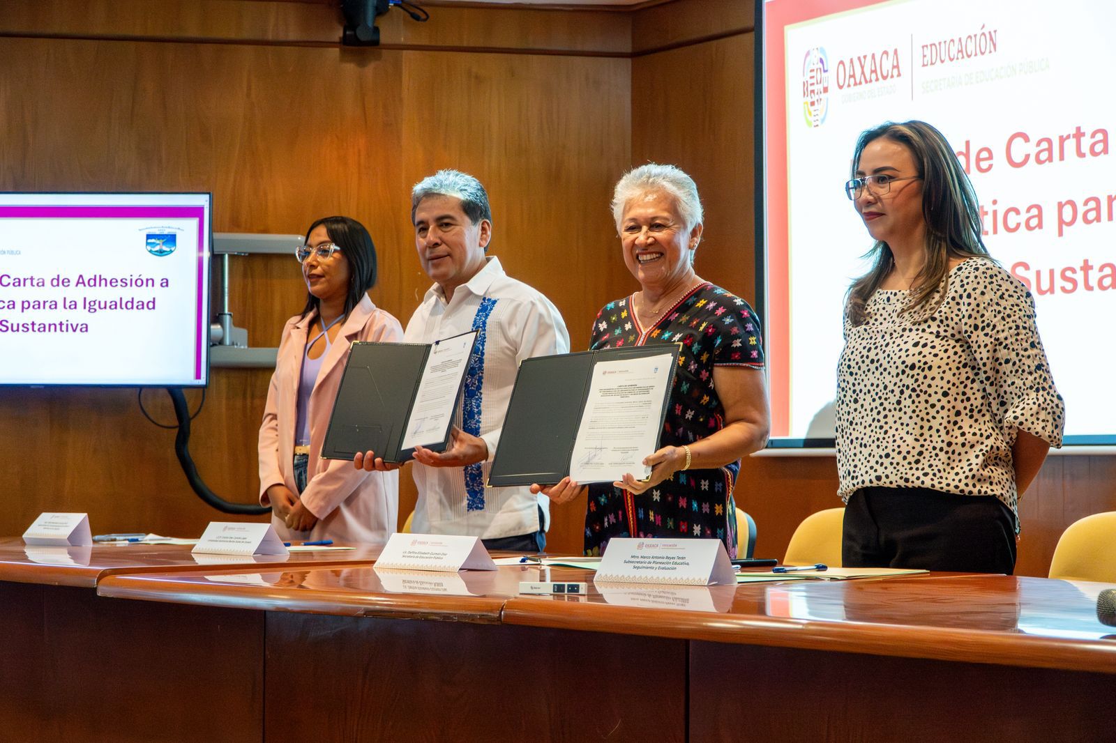 Adhiere SEP Oaxaca a UABJO a política para igualdad sustantiva en sistema educativo estatal