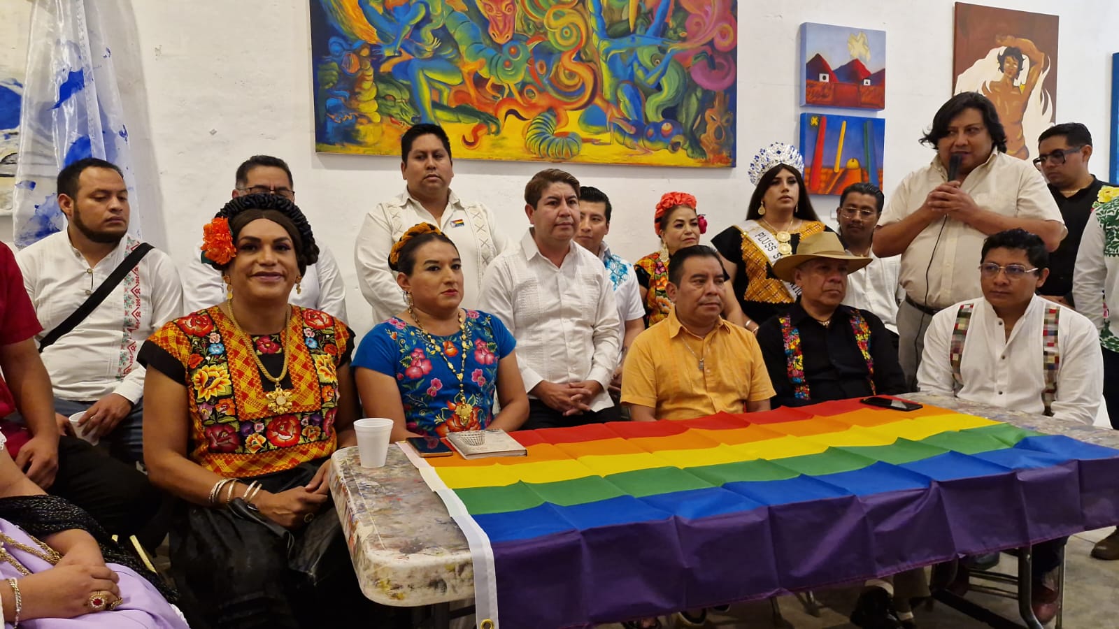 Celebran en Oaxaca cuarto aniversario de la Monumental Vela de Velas
