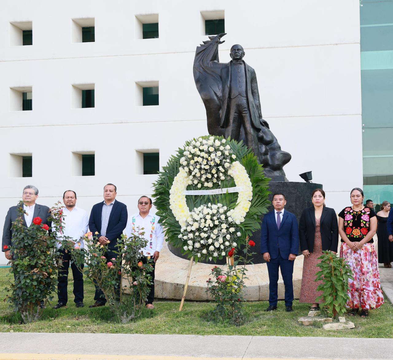 Congreso de Oaxaca conmemora Aniversario Luctuoso del Benemérito de las Américas