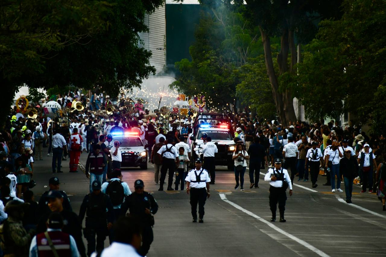 Culmina sin incidentes primer Desfile de Delegaciones: SSPC